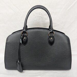 Louis Vuitton Black Electric Epi Pont Neuf PM Bag